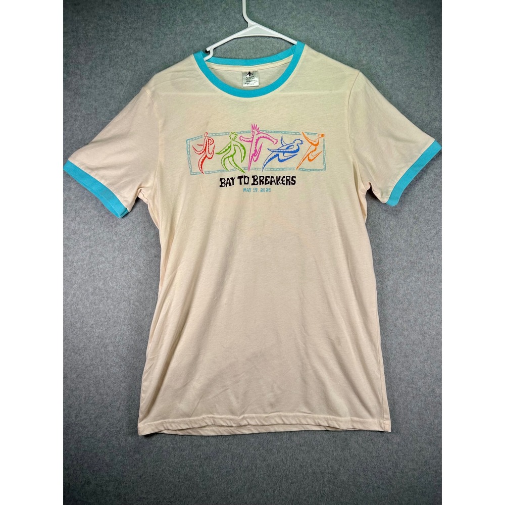 Always Advancing Bay to Breakers 2026 12K San Francisco Ringer T-Shirt Unisex M